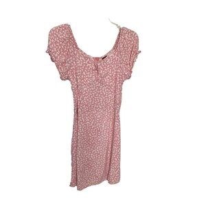 Girl's Floral Babydoll Dress  Art Class Sz XXL (18)  Cottagecore Milkmaid